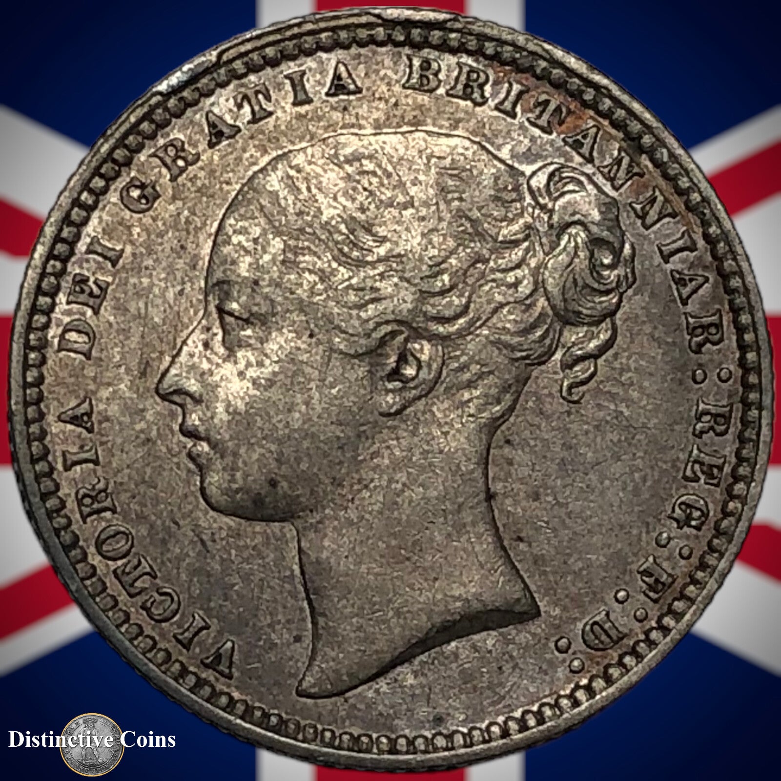 Great Britain 1876 British One Shilling GB0373