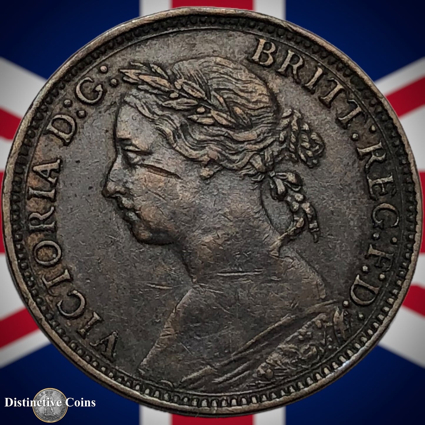 Great Britain 1881 H Farthing 1/4d GB3889