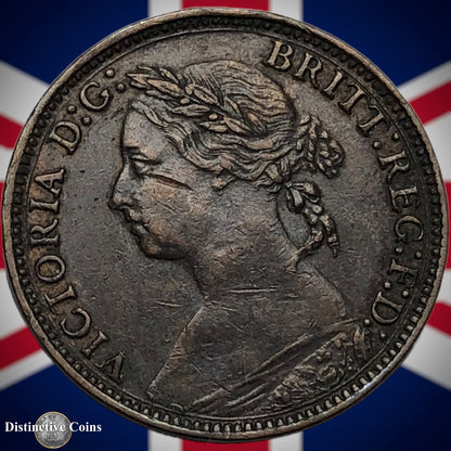 Great Britain 1881 H Farthing 1/4d GB3889