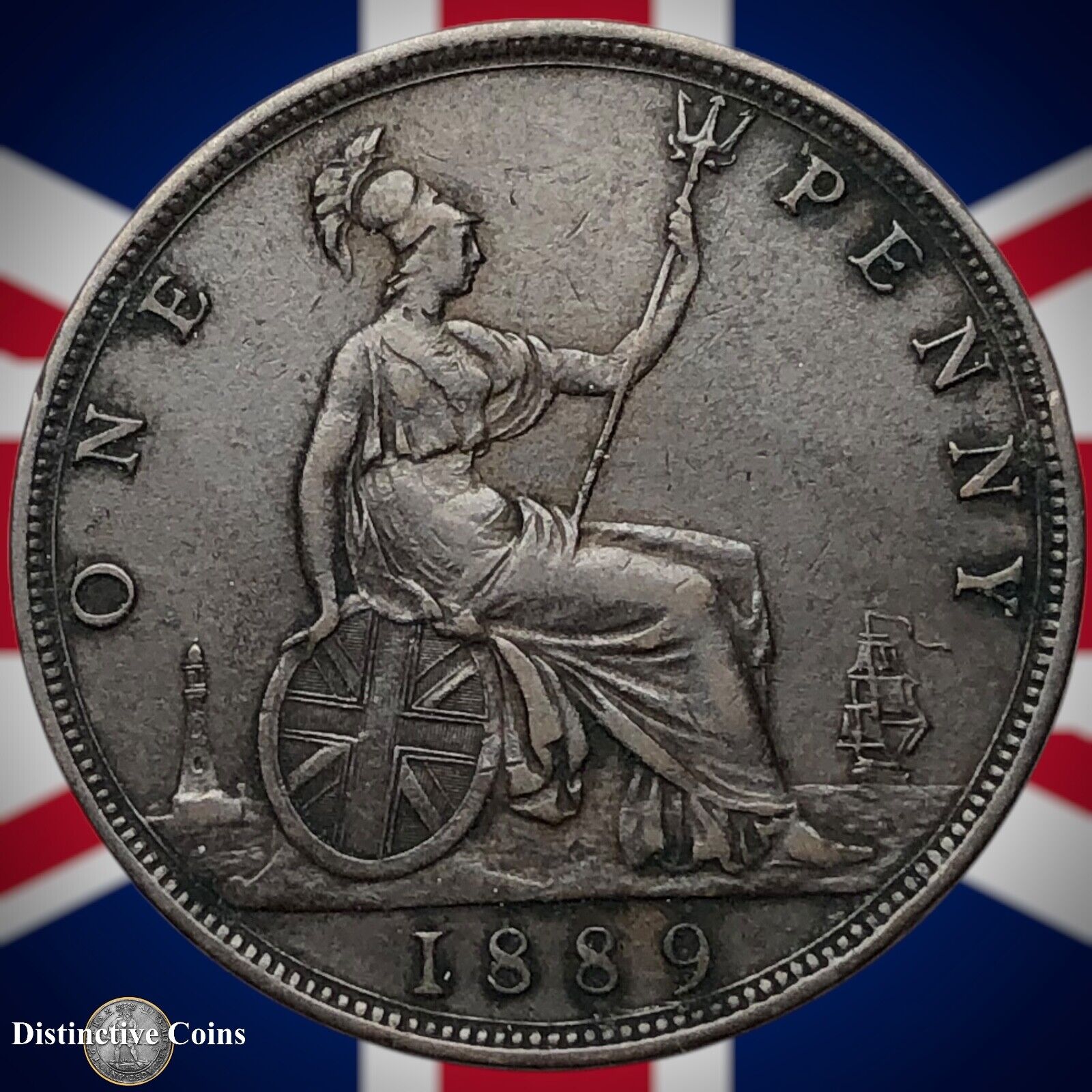 Great Britain 1889 Penny 1d GB6491