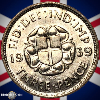 Great Britain 1939 Three Pence GB2308