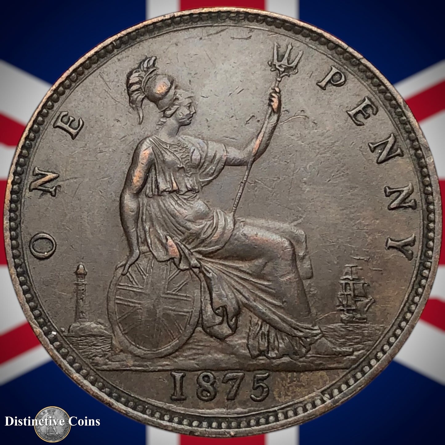 Great Britain 1875 Penny 1d GB6370