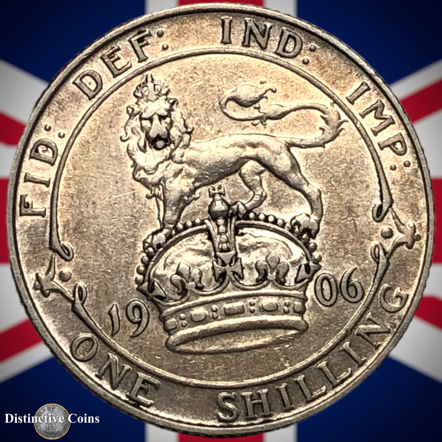 Great Britain 1906 British One Shilling GB0821