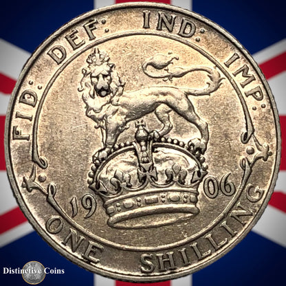Great Britain 1906 British One Shilling GB0821