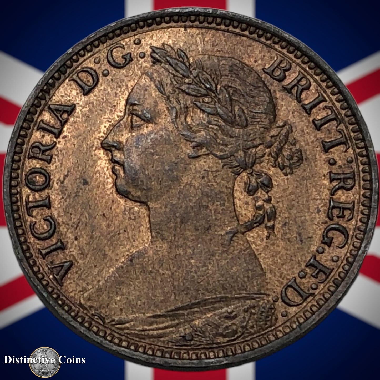 Great Britain 1881 H Farthing 1/4d GB3987