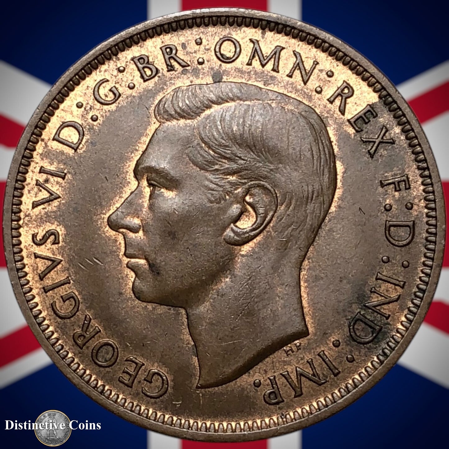 Great Britain 1939 Penny 1d GB7223