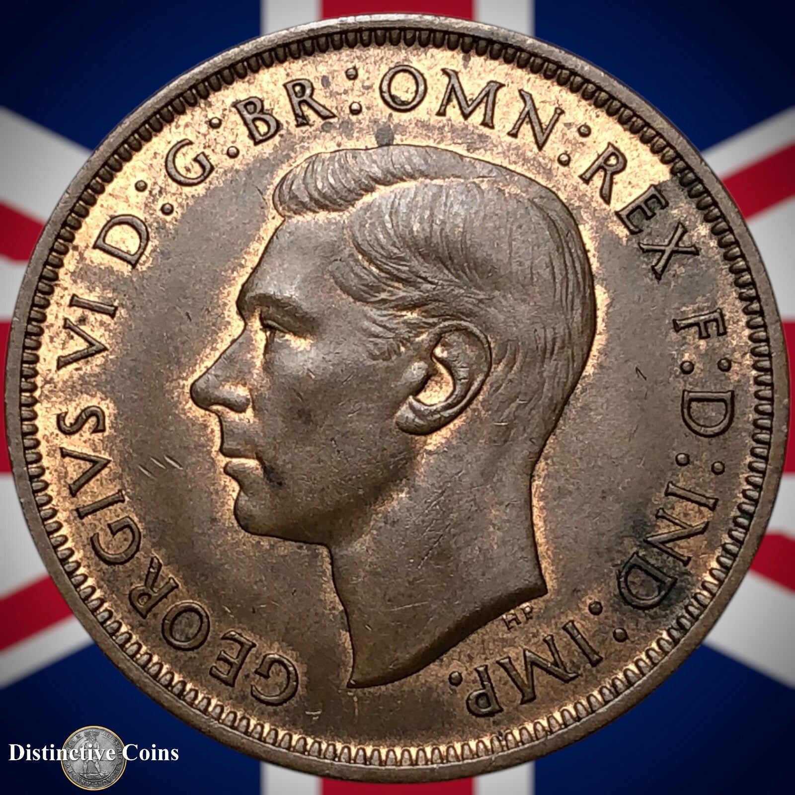 Great Britain 1939 Penny 1d GB7223