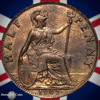 Great Britain 1902 Half Penny 1/2d GB5784