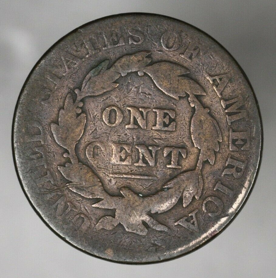 US 1829 Coronet Head Large Cent   A3128
