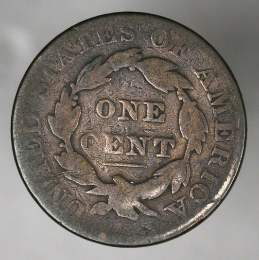 US 1829 Coronet Head Large Cent   A3128