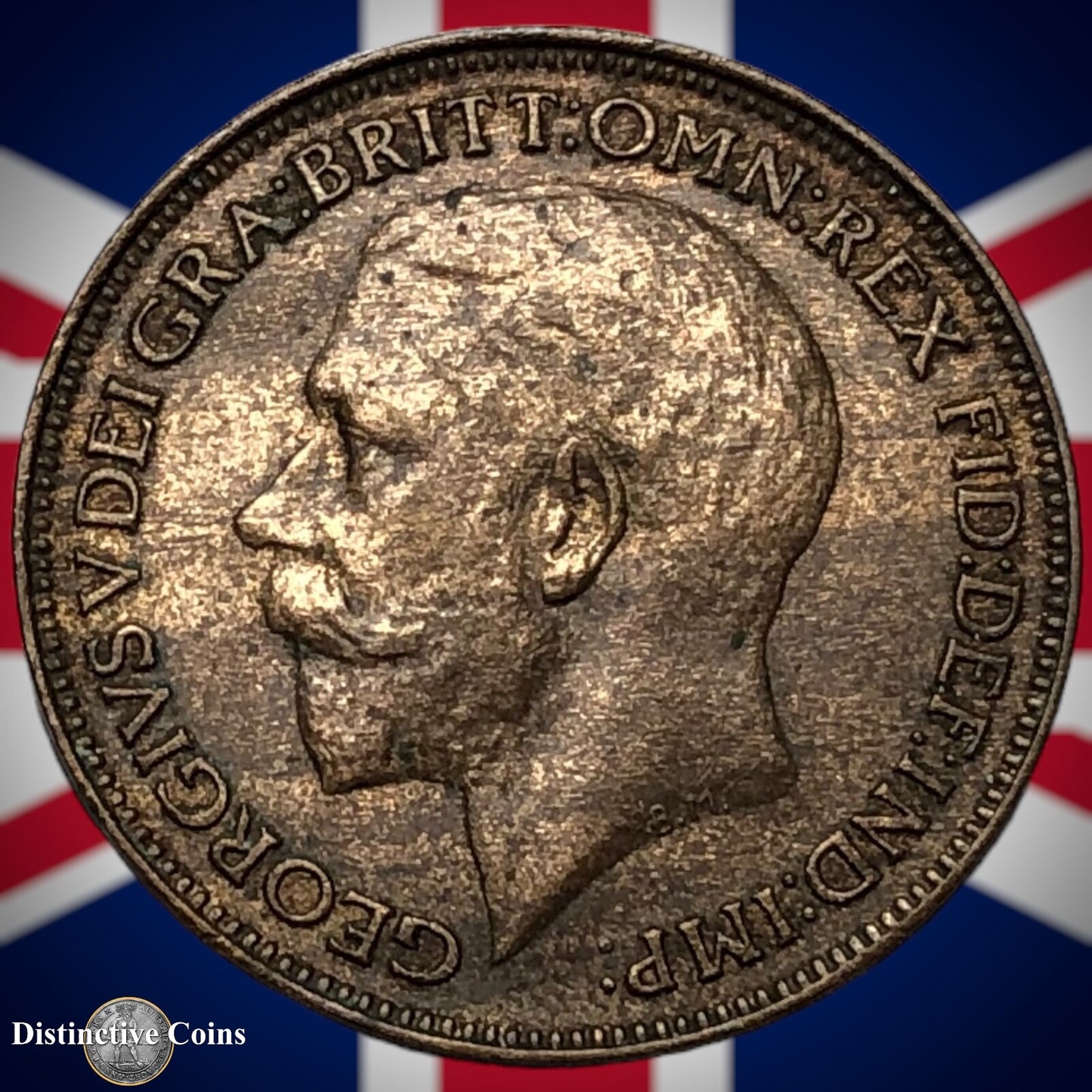 Great Britain 1924 Farthing 1/4d GB4800