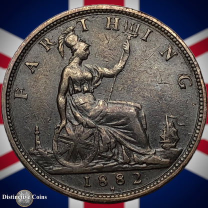 Great Britain 1882 H Farthing 1/4d GB4031