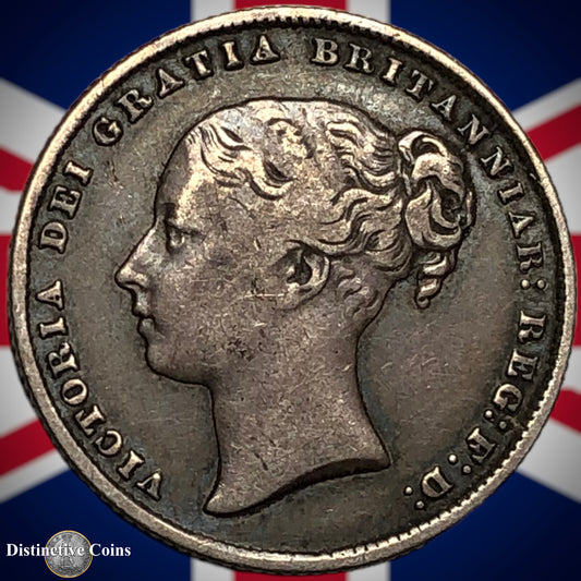 Great Britain 1864 British One Shilling GB0270