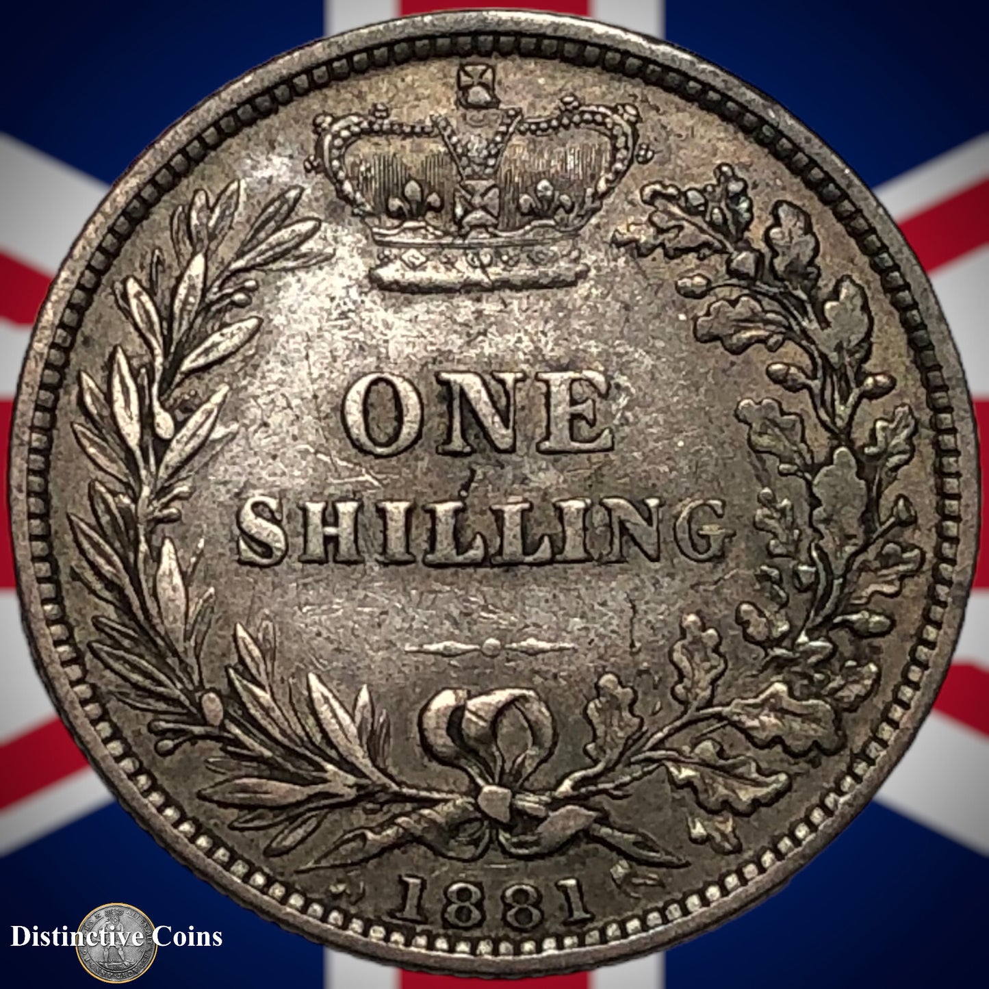 Great Britain 1881 British One Shilling GB0406