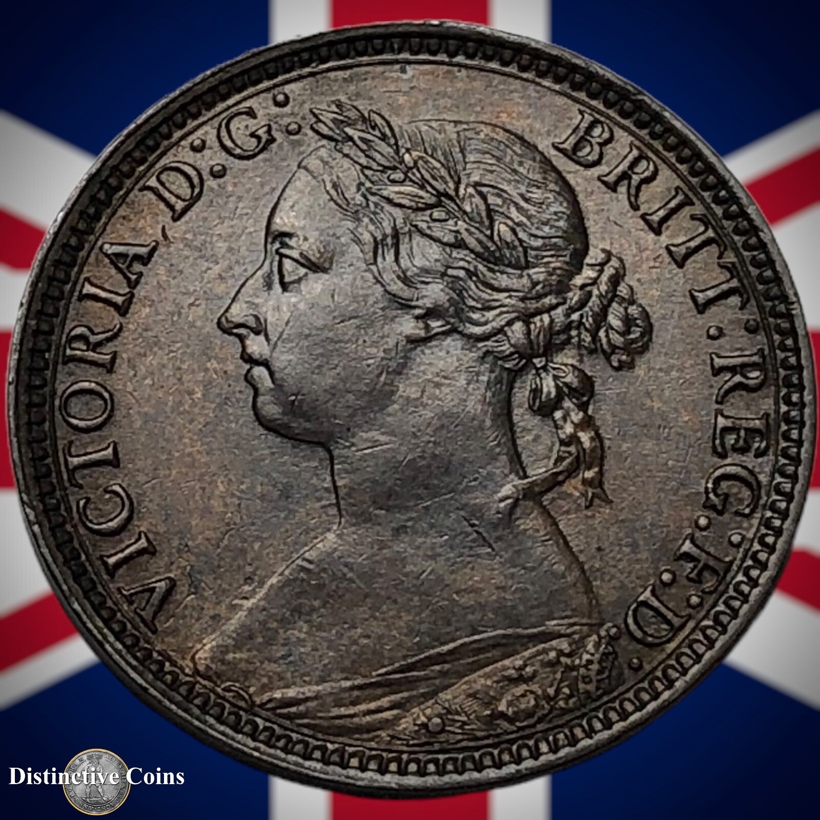 Great Britain 1881 H Farthing 1/4d GB3996