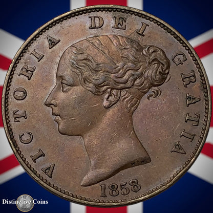Great Britain 1858/7 Half Penny 1/2d GB5333