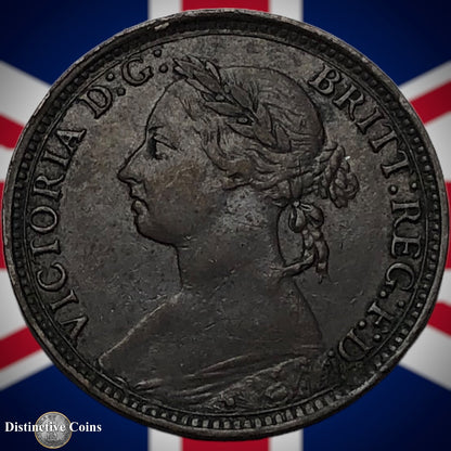 Great Britain 1893 Farthing 1/4d GB4337