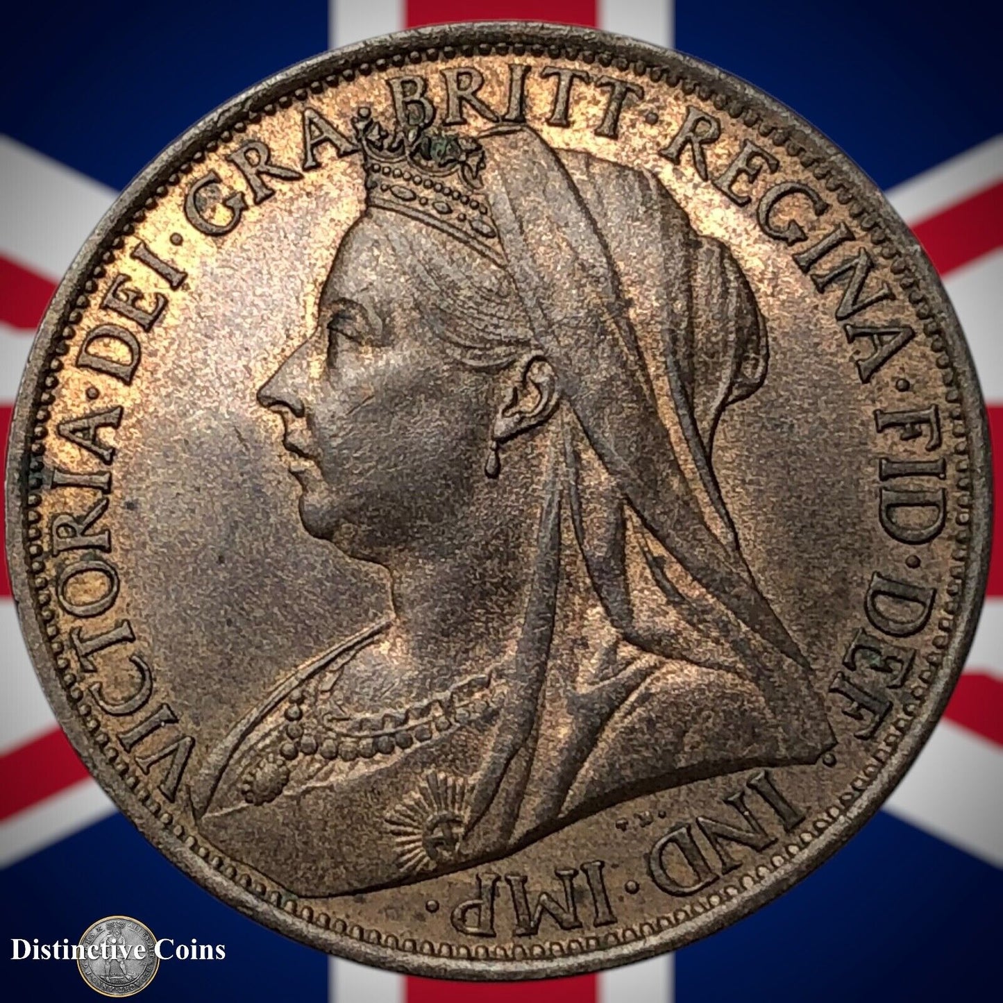 Great Britain 1896 Penny 1d GB6591