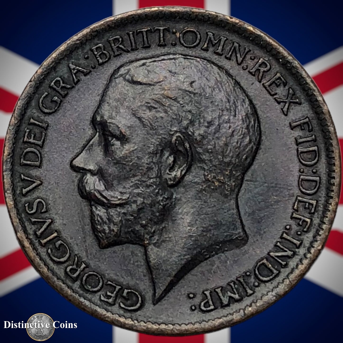 Great Britain 1912 Farthing 1/4d GB4655