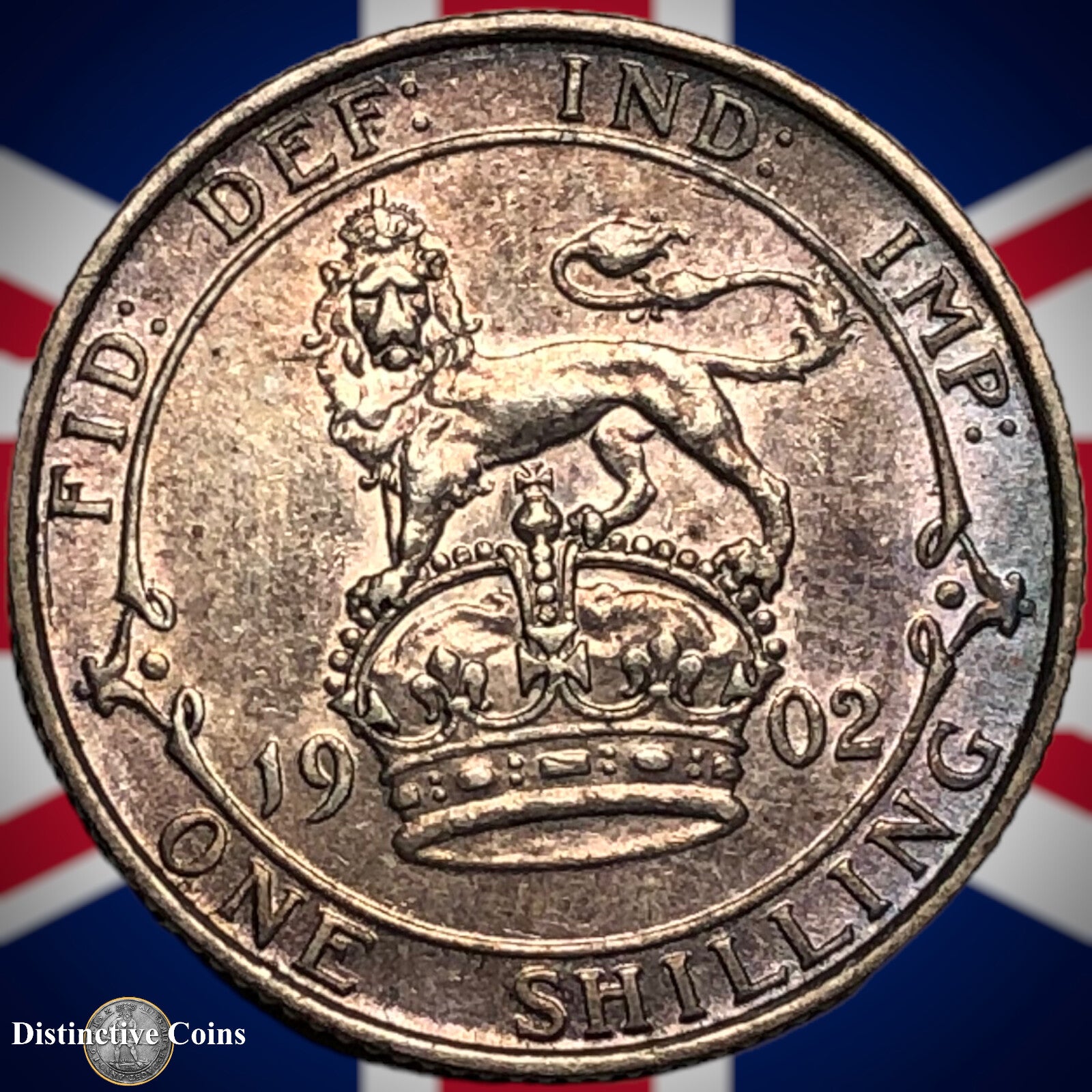 Great Britain 1902 British One Shilling GB0760