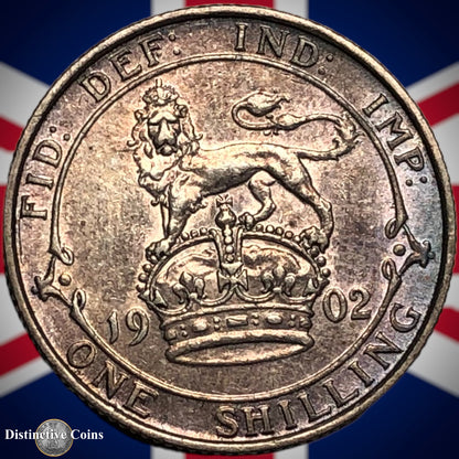 Great Britain 1902 British One Shilling GB0760