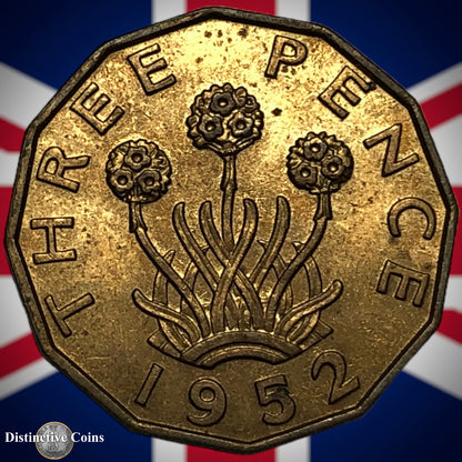 Great Britain 1952 Three Pence GB2514