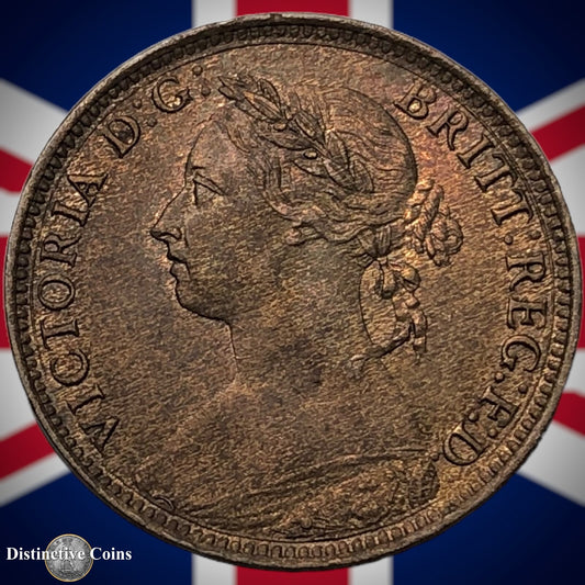 Great Britain 1885 Farthing 1/4d GB4177