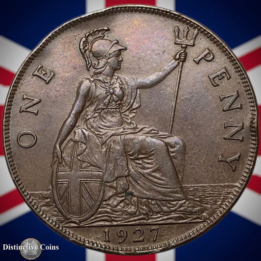 Great Britain 1927 Penny 1d GB7039