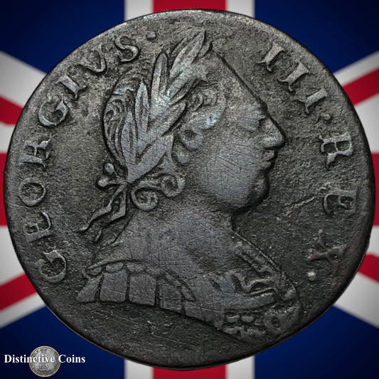 Great Britain 1775 Half Penny 1/2d GB5113