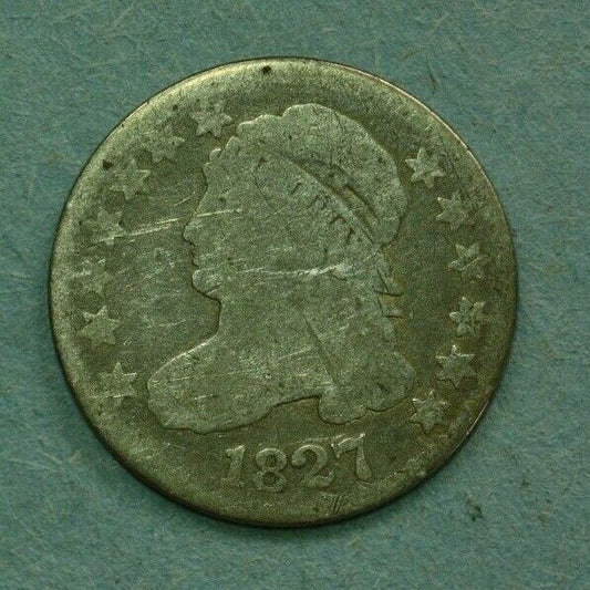 1827 Bust Dime United States U046