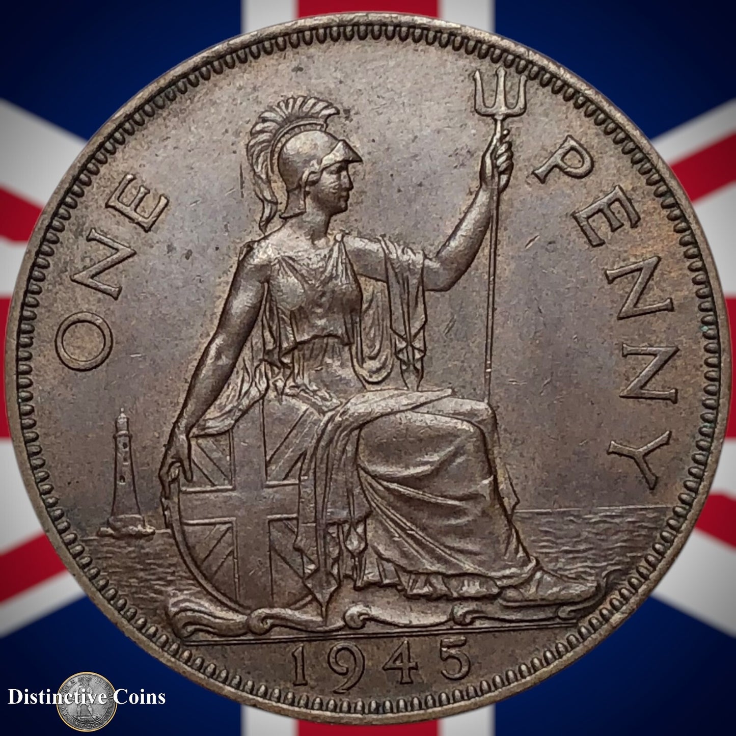 Great Britain 1945 Penny 1d GB7271