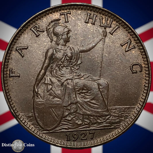 Great Britain 1927 Farthing 1/4d GB4853