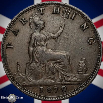 Great Britain 1879 Farthing 1/4d GB3805