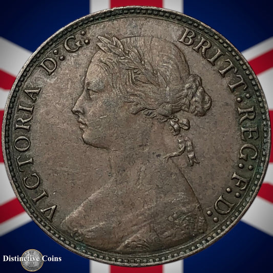 Great Britain 1875 Half Penny 1/2d GB5519