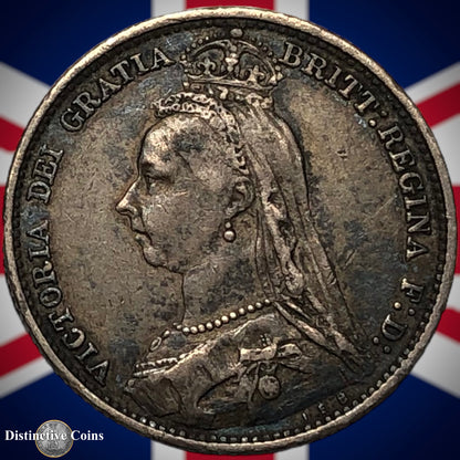 Great Britain 1891 Six Pence GB2755