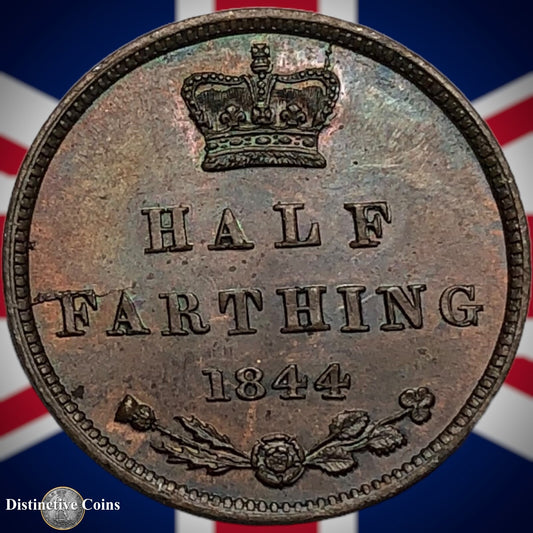 Great Britain 1844 Half Farthing 1/2 Penny GB3133