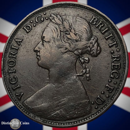 Great Britain 1877 Half Penny 1/2d GB5533