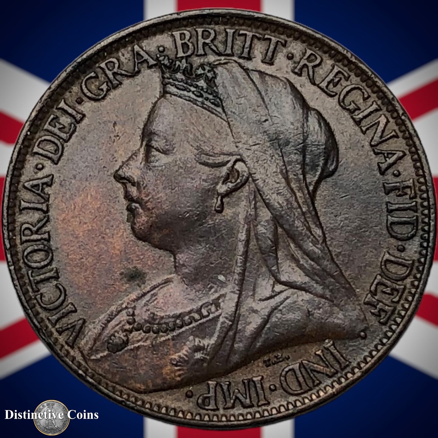 Great Britain 1900 Farthing 1/4d GB4470