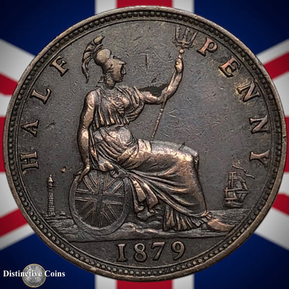 Great Britain 1879 Half Penny 1/2d GB5546
