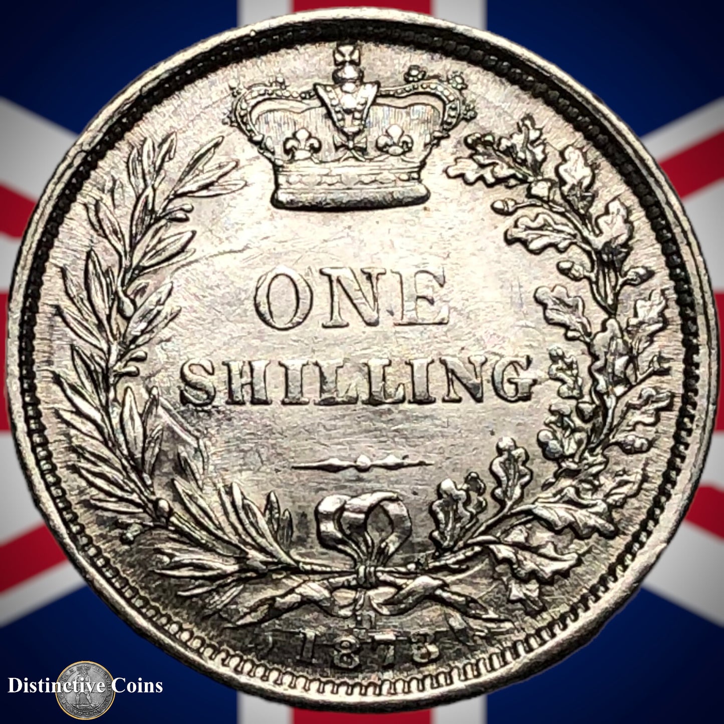 Great Britain 1873 British One Shilling GB0338