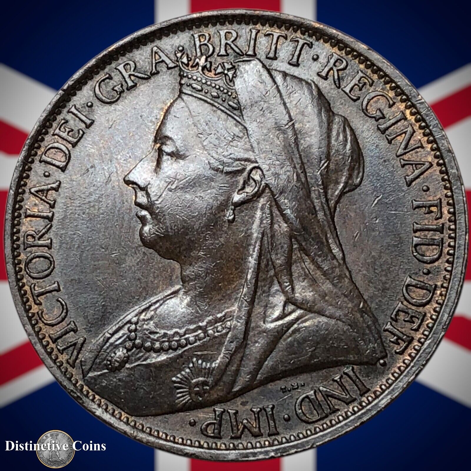 Great Britain 1899 Penny 1d GB6606