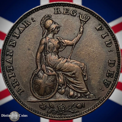 Great Britain 1838 Farthing 1/4d GB3397