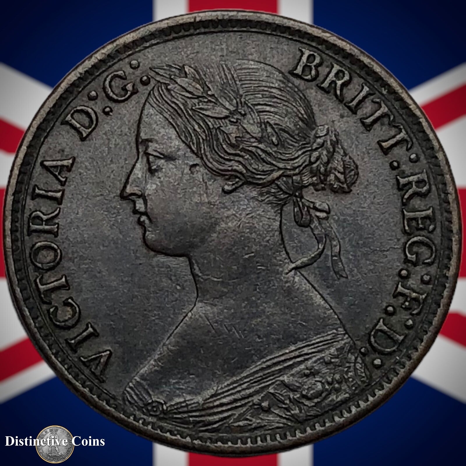 Great Britain 1866 Farthing 1/4d GB3590