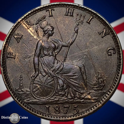 Great Britain 1875 Farthing 1/4d GB3732