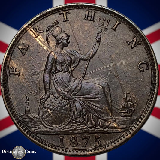 Great Britain 1875 Farthing 1/4d GB3732
