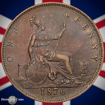 Great Britain 1876 H Penny 1d GB6387