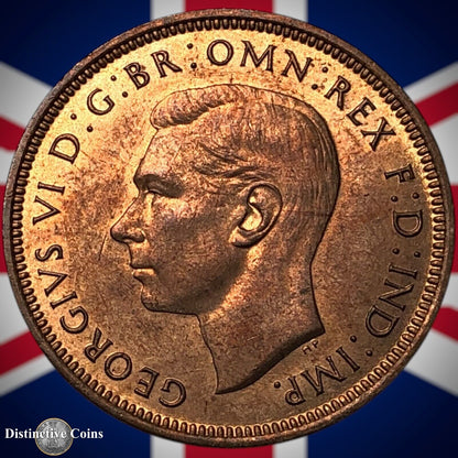 Great Britain 1943 Half Penny 1/2d GB6035