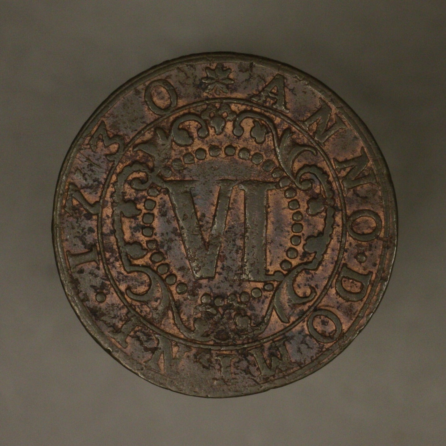 Waldeck 1730 6 Pfennnig 