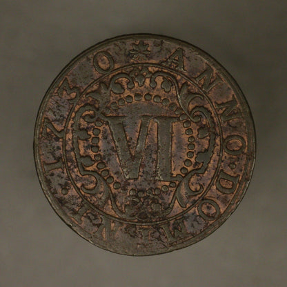 Waldeck 1730 6 Pfennnig 