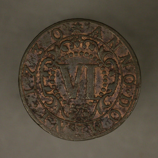 Waldeck 1730 6 Pfennnig 